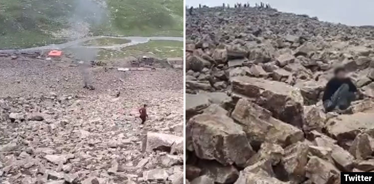 Car, van falls into ravine after collision near Babusar Top, 8 killed