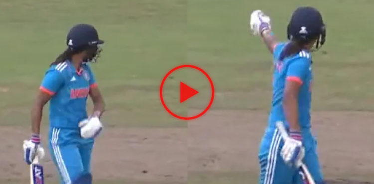 India's Harmanpreet Kaur misbehaves with umpire, videos go viral