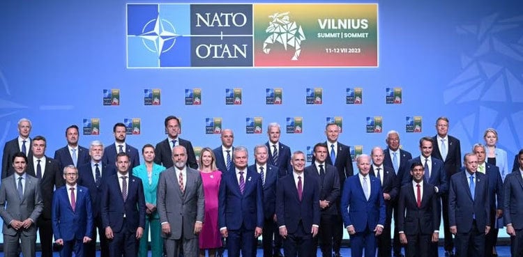 NATO summit declaration says "Ukraine's future is in NATO"