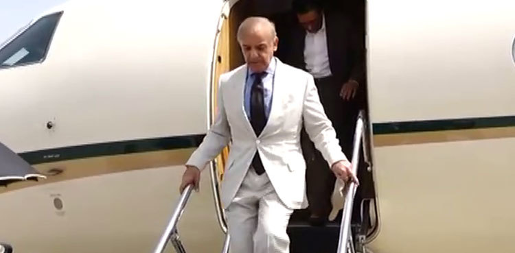 Shehbaz Sharif lands in London for consultations with Nawaz