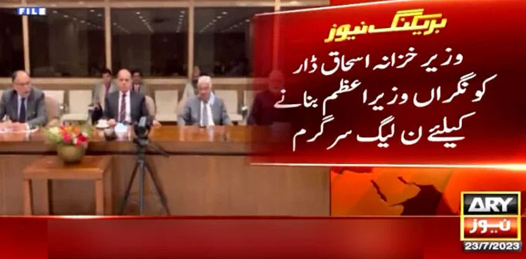 PML-N wants Ishaq Dar as interim-PM