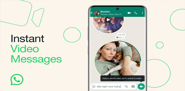 WhatsApp rolls out new video messaging feature