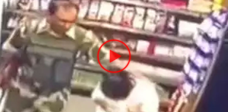 Watch: Indian soldier molests woman in Manipur grocery store