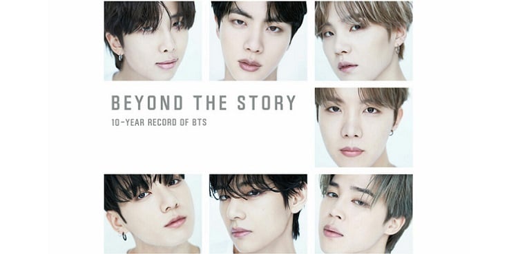 K-Pop stars BTS unveils anniversary memoir 'Beyond the Story: 10-Year Record'