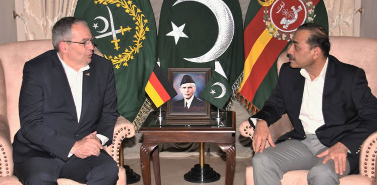 COAS, chief of German Army discuss regional security