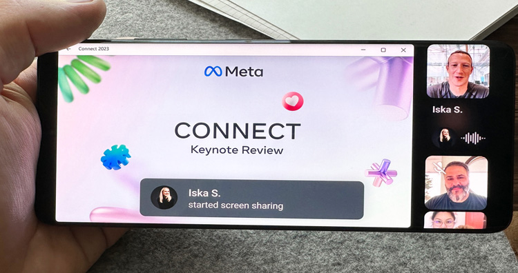 How to share-screen during WhatsApp video call