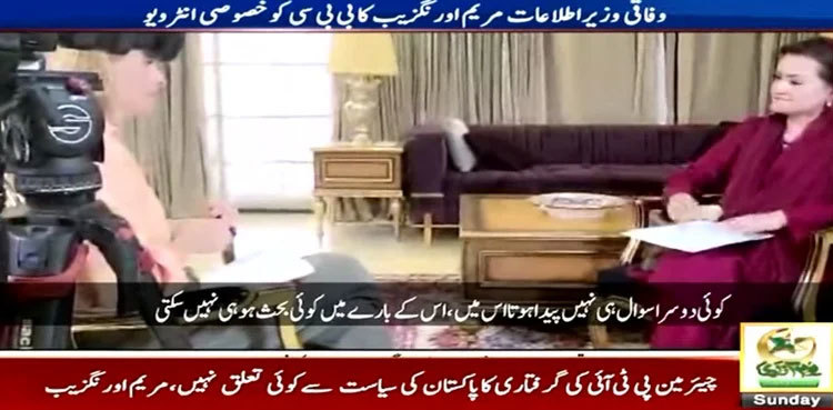 Marriyum Aurangzeb says PTI chief arrested on corruption charges