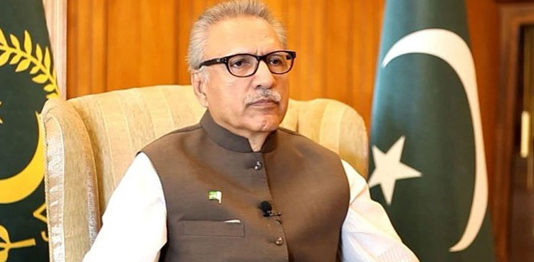 President Arif Alvi suggests election date in letter to CEC