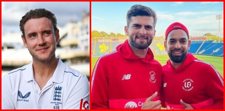 Here's what Stuart Broad thinks of Shaheen Afridi, Haris Rauf