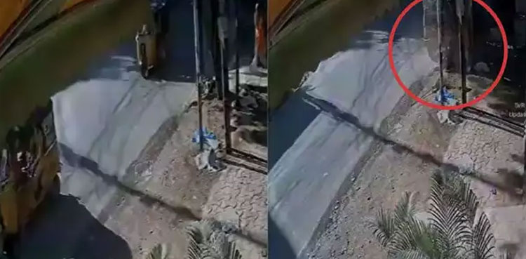 CCTV: Female sanitation worker killed by speeding bus