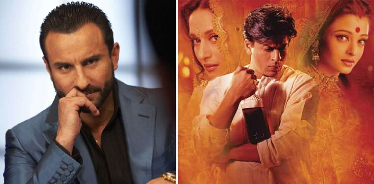 'Without getting back to me...': Saif Ali Khan on being replaced in 'Devdas'
