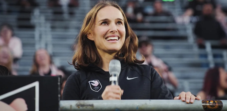Natalie Portman says 'theatre' of soccer perfect venue to fight for gender equity