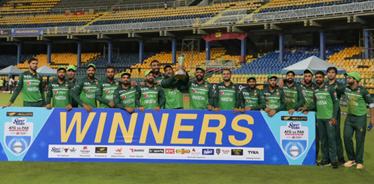 Pakistan whitewash Afghanistan 3-0 to top ODI rankings