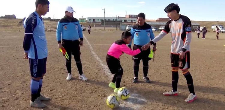 WATCH: The world's youngest soccer referee