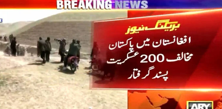 Afghan govt arrested 200 TTP militants involved in attacks against Pakistan: report