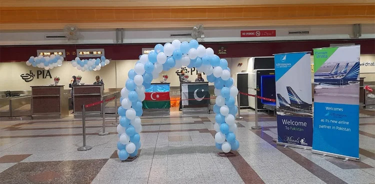 Azerbaijan launches direct flight operations to Pakistan