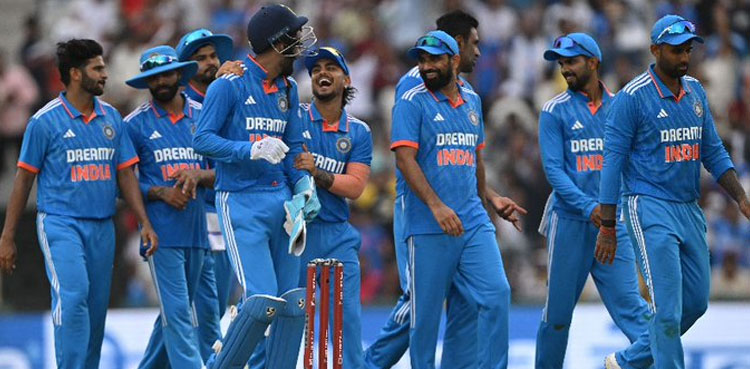 India beat Australia in first ODI to top ICC rankings