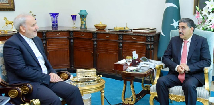 PM Kakar reaffirms commitment to strengthen ties with Iran