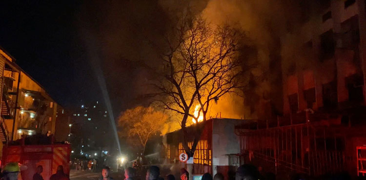 Johannesburg fire: 74 killed as fire guts rundown apartment block