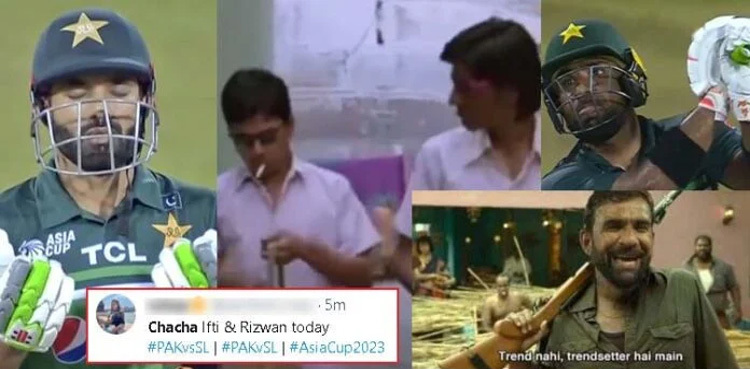 Memes flow in after Rizwan, Iftikhar brilliant batting in Asia Cup decider