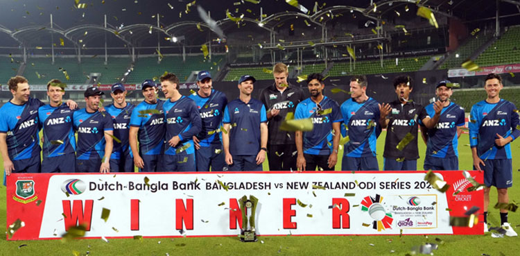 New Zealand whitewash Bangladesh to wrap Cricket World Cup preparation