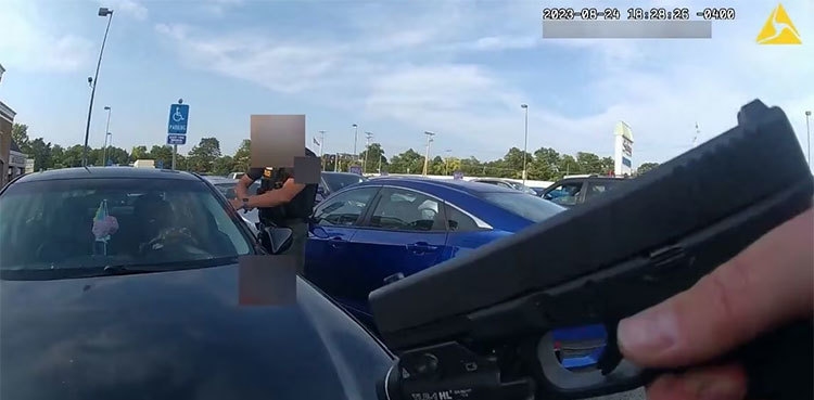 Police release video of fatal shooting of pregnant woman