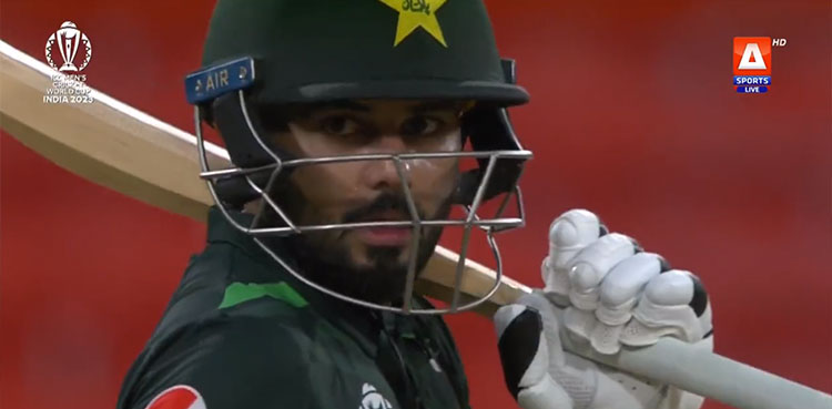 CWC23 warm-up: Saud Shakeel impresses cricket fans with blistering batting