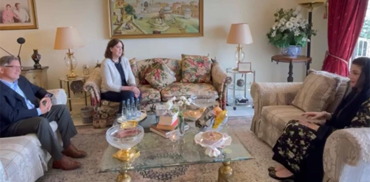 Maryam Nawaz meets US envoy Donald Blome