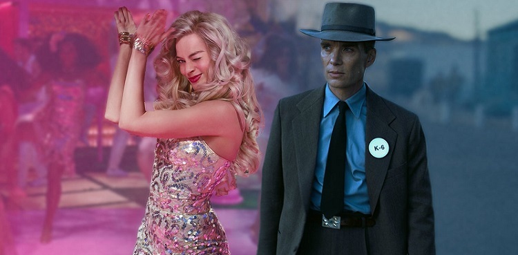 'Barbenheimer' makes waves for July's movie spending, but box office recovery still lags