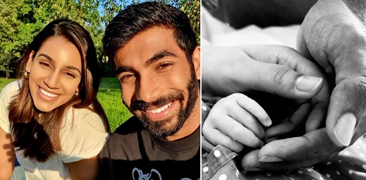 Jasprit Bumrah welcomes his first child with wife Sanjana