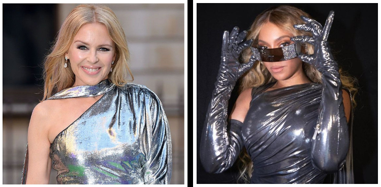 Is Beyonce taking style lessons from Kylie Minogue?