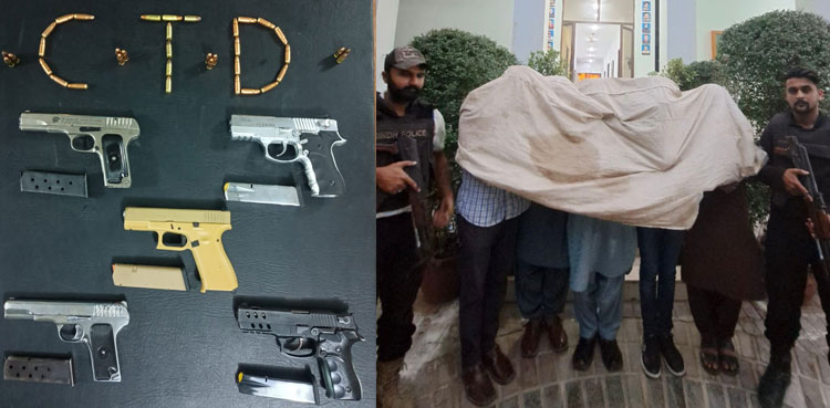 Online arms dealers’ gang busted in Karachi