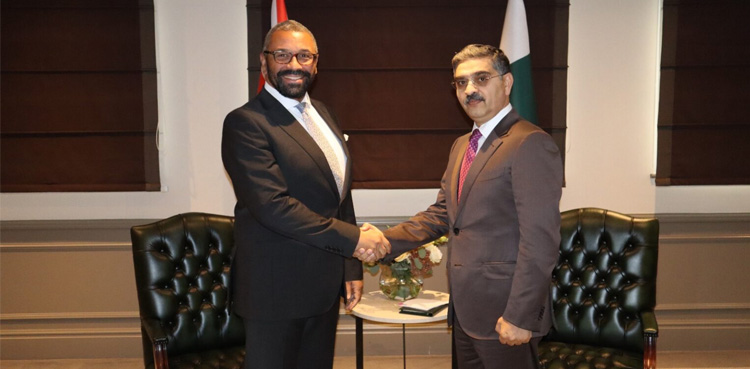 UK’s foreign secretary calls on PM Kakar