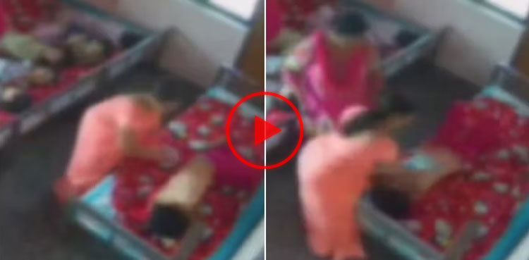 Horrific video: India child shelter superintendent beats girl mercilessly with slippers