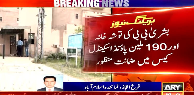 Bushra Bibi gets bail in Toshakhana, NCA £190m scandal