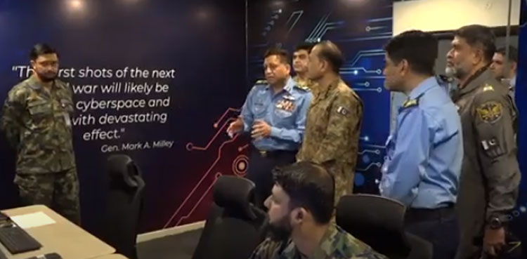 COAS Asim Munir witnesses aerial exercise Indus Shield 2023