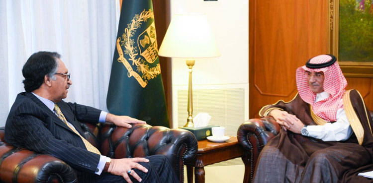 OIC special envoy on Kashmir calls on FM Jilani