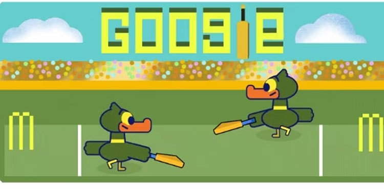 Google doodle marks start of ICC World Cup 2023