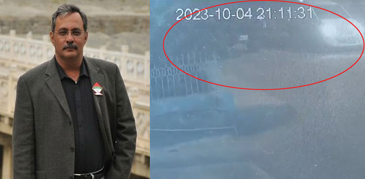 Footage of Haider Abbas Rizvi’s vehicle snatching surfaces