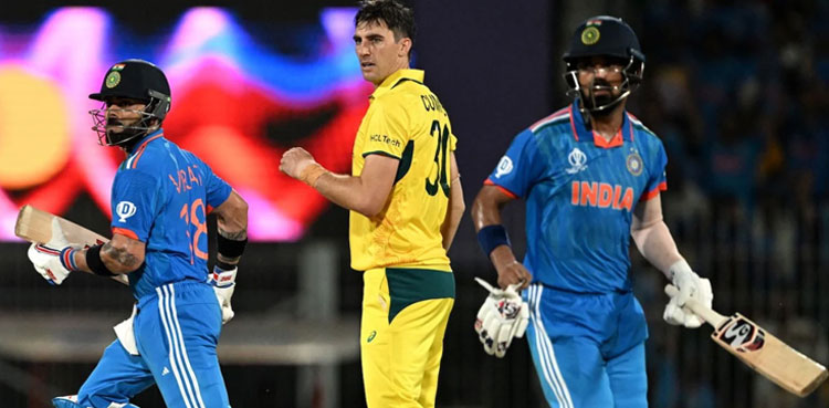 India defeat Australia by six wickets in World Cup 2023 clash