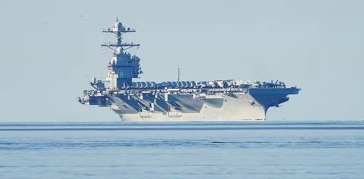 Erdogan criticises US for moving aircraft carrier closer to Israel