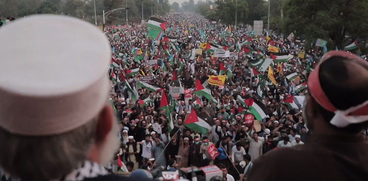 Muslim rulers must provide military aid to Palestinians in Gaza: Sirajul Haq