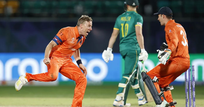 Netherlands upset South Africa in World Cup 2023