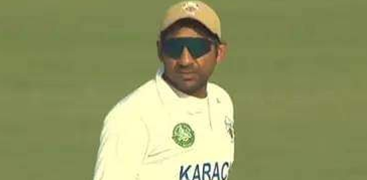 Sarfaraz Ahmed surprises cricket world during Quaid-e-Azam Trophy final