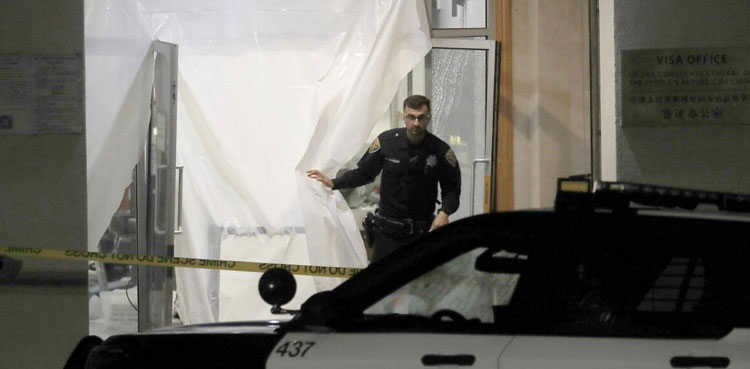 San Francisco police fatally shoot driver of car that crashed into Chinese consulate