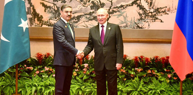 PM Kakar, Putin review bilateral cooperation in diverse sectors