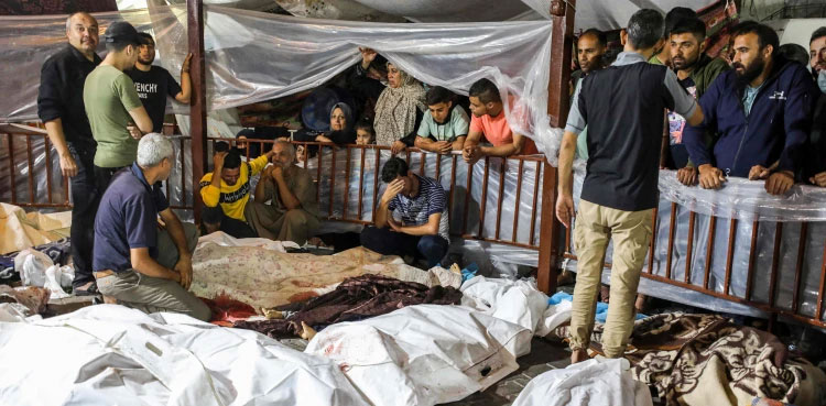 At OIC meeting, Pakistan calls for setting up humanitarian corridors for Gaza