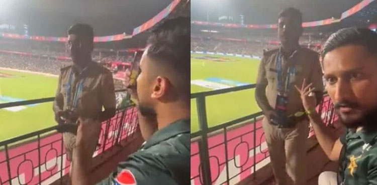 Pakistani fan barred from chanting ‘Pakistan Zindabad’ slogan during PAK vs AUS match