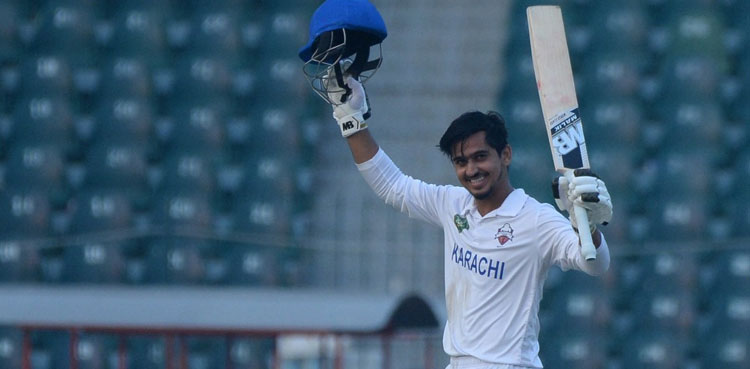 WATCH: Saim Ayub scores double century in QeAT final
