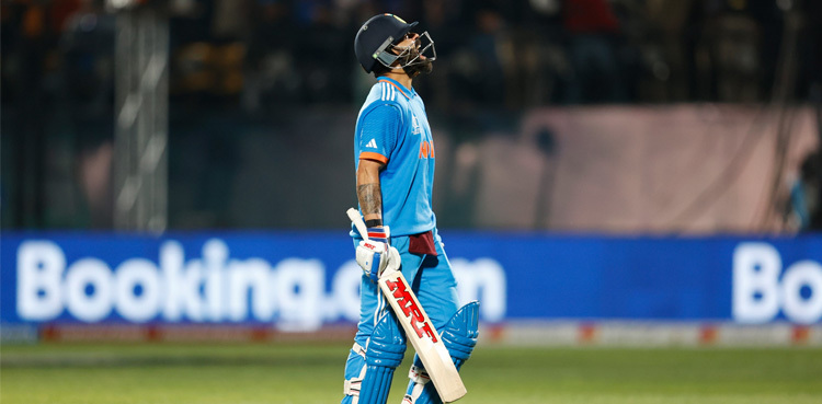 India beat New Zealand to register fifth consecutive World Cup win